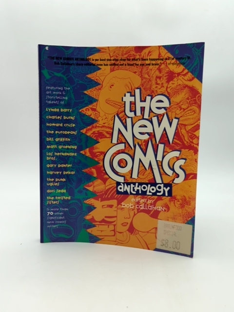 The New Comics Anthology by Daniel Clowes & Eddie Campbell, Comic Books by Bob Callahan