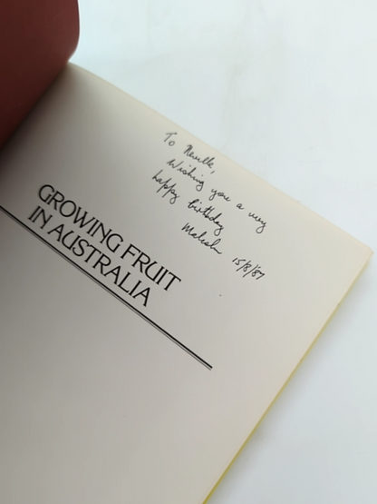 Growing Fruit In Australia by Paul Baxter (Hardcover, 1987) Agriculture by Paul Baxter