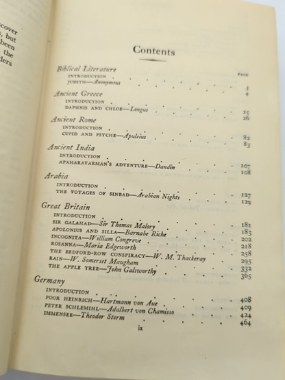 Great Short Novels Of The World by Barrett H Clark (Hardcover, 1935) Anthology by Barrett H Clark