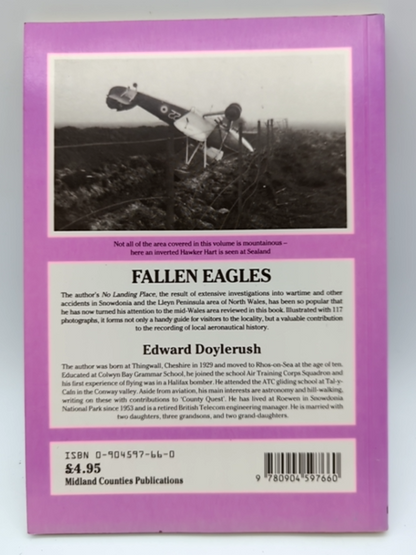 Fallen Eagles by Edward Doylerush, Aircraft Crashes in North-east & Mid-Wales by Edward Doylerush