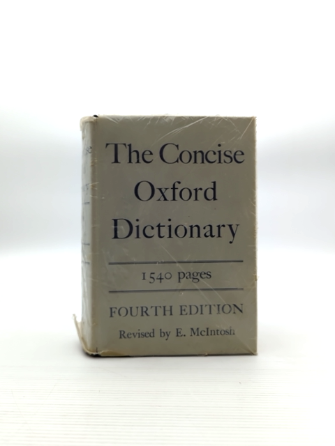 The Concise Dictionary Of Current English by F G Fowler H W Fowler by F G Fowler H W Fowler