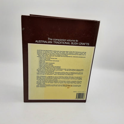 Skills of the Australian Bushman by Ron Edwards Vintage Hardcover 1986 by Ron Edwards