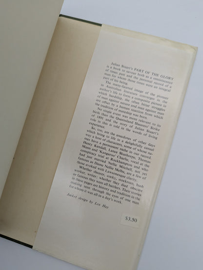 Part of the Glory by Julian Stuart (Hardcover, 1967) 1st Edition by Julian Stuart