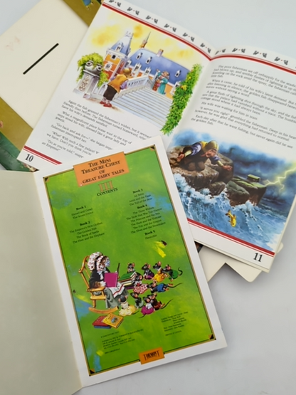 The Mini Treasure Chest Of Great Fairy Tales by Peter Holeinone, Set by Peter Holeinone