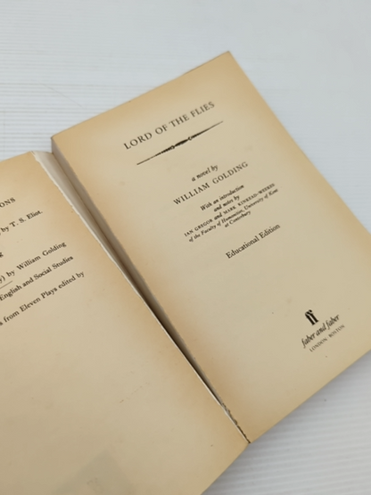 Lord Of The Flies, Educational Edition by William Golding, Educational Edition by William Golding