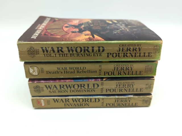 Jerry Pournelle Trade Paperback Bundle War Worlds Series Volumes 1 2 3 4 by Jerry Pournelle