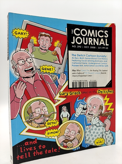 The Comics Journal #292 by Gary Groth (Paperback, 2008) Comic Books by Gary Groth