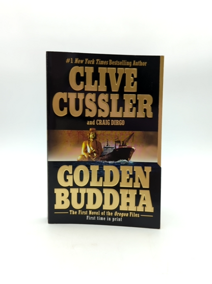 Golden Buddha by Clive Cussler & Craig Dirgo, Adventure Signed by Clive Cussler