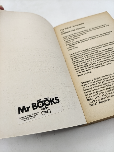Collison With Chronos And The Fall Of Chronopolis by Barrington J Bayley by Barrington J. Bayley