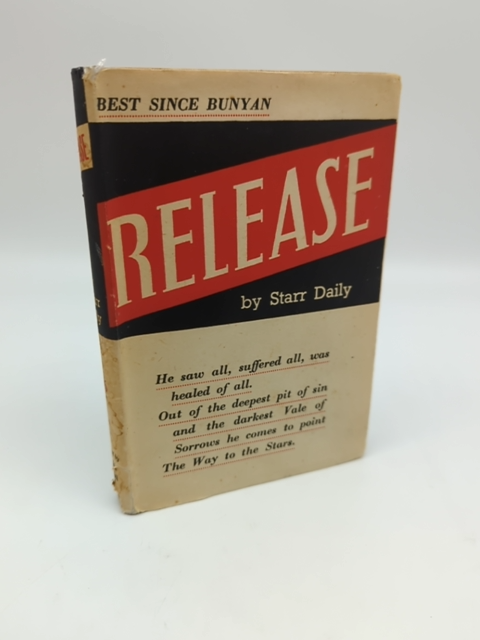 Release by Starr Daily (Hardcover, 1945) 1st Edition Christianity Soul Searching by Starr Daily