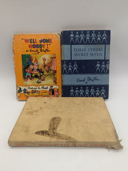 Enid Blyton Bundle Well Done Noddy!, Three Cheers Secret Seven, Round The Clock… by Enid Blyton