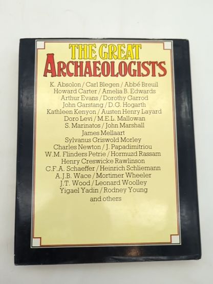 The Great Archeologists by Edward Bacon (Hardcover, 1982) Unknown by Edward Bacon