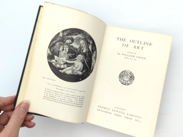 The Outline Of Art by Sir William Orpen (Hardcover, 2008) Art & Photography by Sir William Orpen
