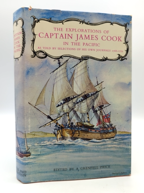 The Explorations of Captain James Cook in the Pacific 1968  Hardcover Illustr... by A Grenfell Price