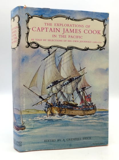 The Explorations of Captain James Cook in the Pacific 1968  Hardcover Illustr... by A Grenfell Price