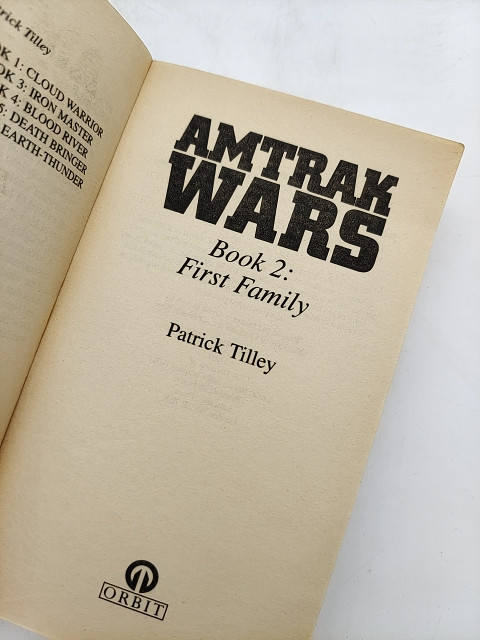 Amtrak Wars: First Family by Patrick Tilley (Paperback, 1998) Science Fiction by Patrick Tilley