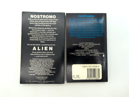 2x Alan Dean Foster Vintage Paperback Bundle Alien (Futura), Starman (SciFi) by Alan Dean Foster