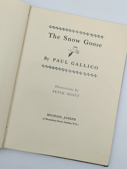 The Snow Goose by Paul Gallico (Hardcover, 1946) by Paul Gallico