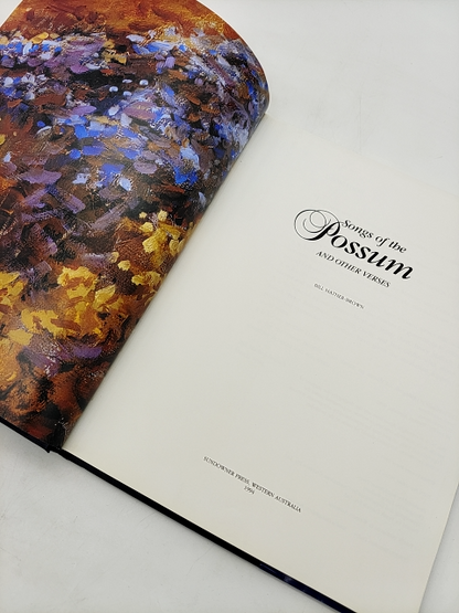 Songs Of The Possum And Other Verses [hardcover] By by Bill Mather-Brown, Poetry by Bill Mather-Brown
