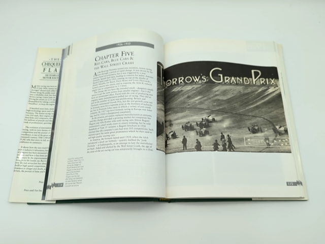 The Chequered Flag: 100 Years of Motor Racing, Ivan Rendall, Coffee Table Book by Ivan Rendall