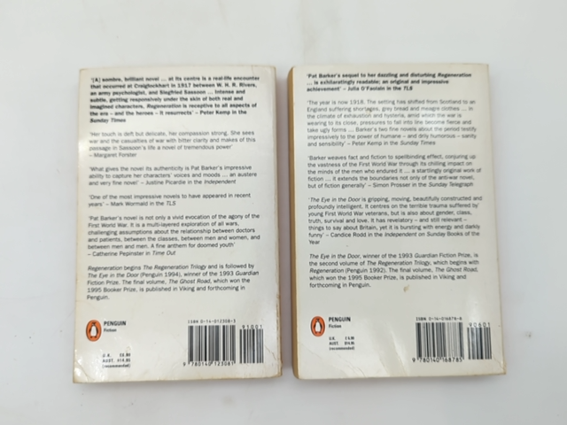 The Regeneration Trilogy 2 Books by Pat Barker (Booker Prize) Paperback by Pat Barker