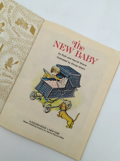 The New Baby by Ruth and Harold Shane (Hardcover, 1975) Little Golden Book by Ruth And Harold Shane
