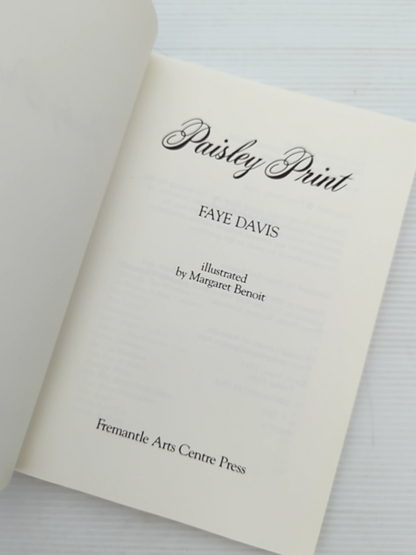 Paisley Print by Faye Davis (Paperback, 1984) 1st Edition by Faye Davis