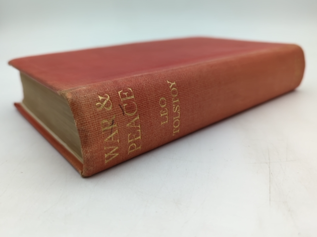 War And Peace by Leo Tolstoy (Hardcover, 1943) Vintage Classic Book by Leo Tolstoy