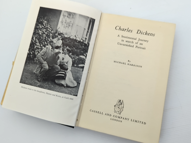 Charles Dickens Sentimental Journey by Michael Harrison (Hardcover, 1953) by Michael Harrison