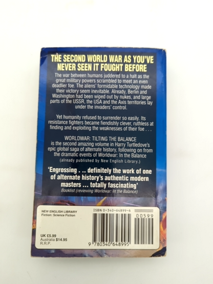 World War Tilting The Balance by Harry Turtledove (Paperback, 1995) World War II by Harry Turtledove