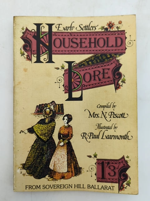 Early Settlers' Household Lore by N Prescott (Paperback, 1978) American History by N Prescott