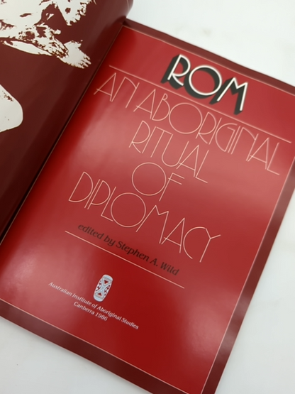 Rom: An Aboriginal Ritual of Diplomacy by Stephen Wild (Paperback, 1986) by Stephen Wild