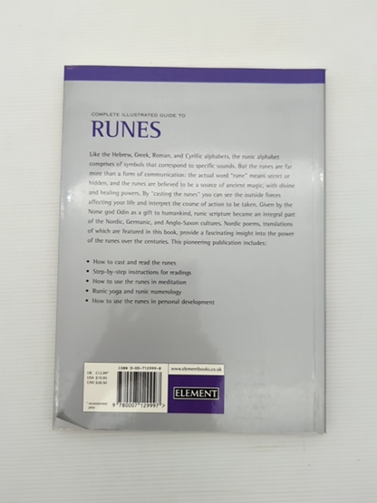 Illustrated Elements Of Runes by Nigel Pennick, Alternative Belief Systems by Nigel Pennick