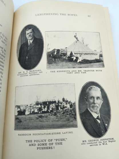 Blazing The Western Trails: The Story of William Kennedy WA Rare Book, 1935 by Leslie J Gomm