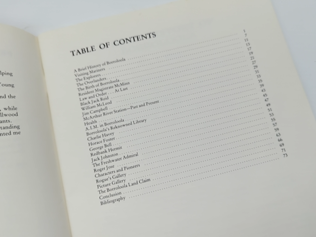 Borroloola: Isolated And Interesting, 1885-1985 by J. A. Whitaker by J. A. Whitaker
