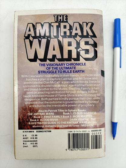 Amtrak Wars 5: Death-bringer by Patrick Tilley (Paperback, 1990) Science Fiction by Patrick Tilley
