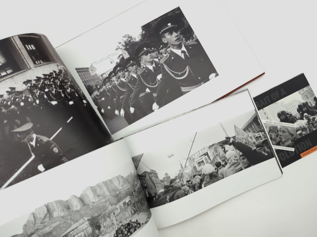 Ukraine from Liberation to Revolution, Bohdan Warchomij Photography Book Orange by Not Available