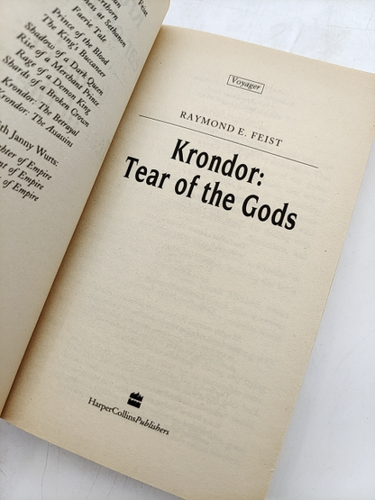Krondor the Betrayal by Raymond E Feist (Paperback, 2001) Riftwar Legacy Book 1 by Raymond E. Feist