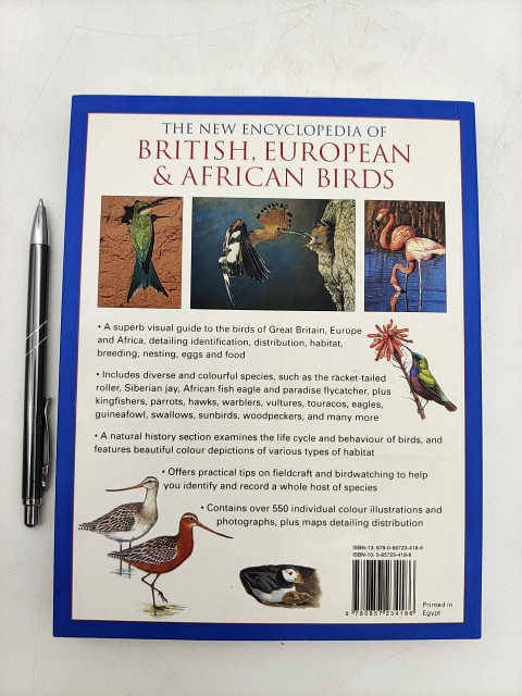 The New Encyclopedia Of British, European African Birds: An Illustrated Guide An by David Alderton