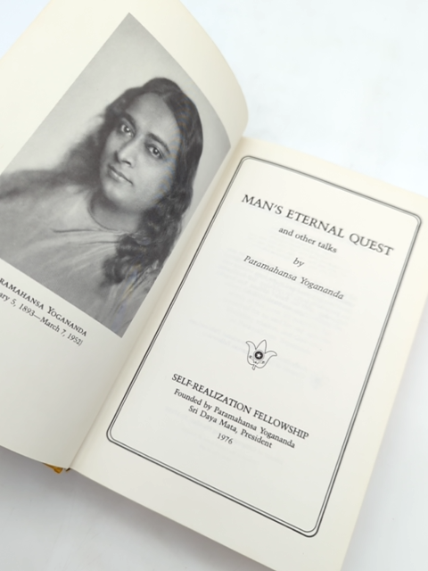 Man's Eternal Quest by Paramahansa Yogananda (Hardcover, 1975) 1st Edition by Paramahansa Yogananda