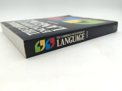 The Cambridge Encyclopedia Of Language by David Crystal, Linguistics Books by David Crystal