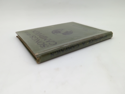 Songs Of Campaign by Leon Gellert (Cloth, 1917) Miltary & War by Leon Gellert