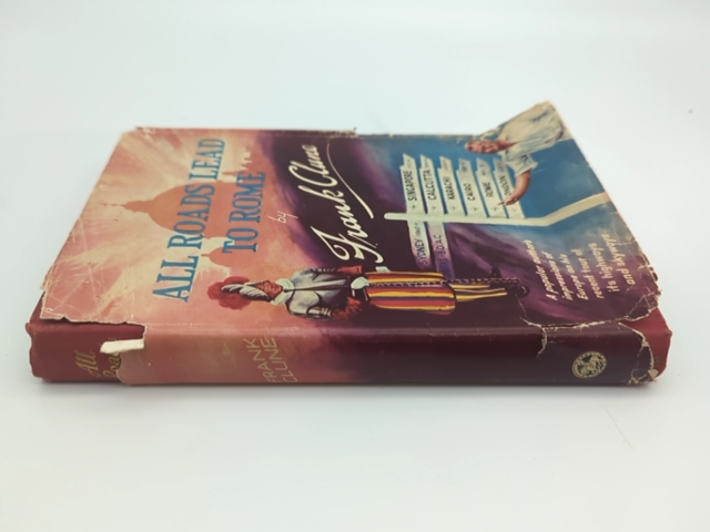 All Roads Lead To Rome by Frank Clune (Hardcover, 1950) 1st Edition by Frank Clune
