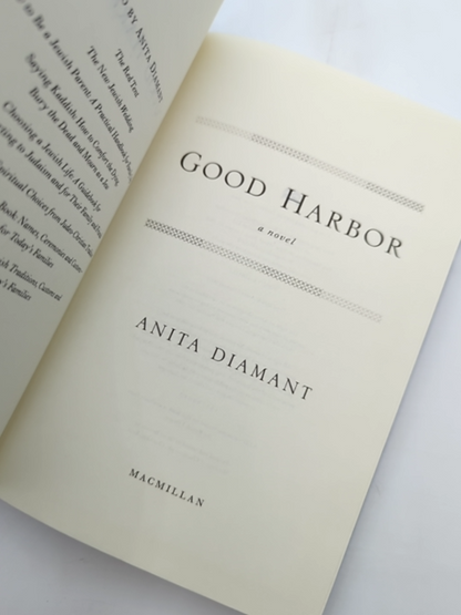 Good Harbor by Anita Diamant (Hardcover, 2001) 1st Edition Chick Lit, Fiction by Anita Diamant