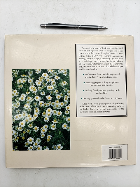 Country Herbs by Kathi Keville (1992) Techniques, Recipes, Garden, Cooking, Uses by Kathi Keville