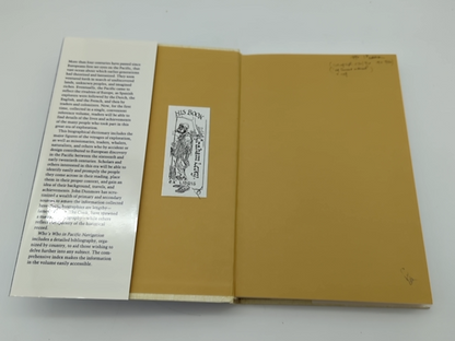 Who's Who in Pacific Navigation by John Dunmore (Hardcover) 1st Edition by John Dunmore