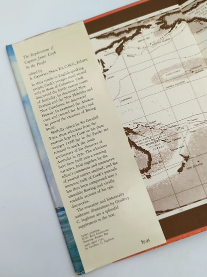 The Explorations of Captain James Cook in the Pacific 1968  Hardcover Illustr... by A Grenfell Price