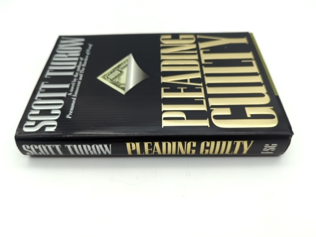 Pleading Guilty by Scott Turow (Hardcover, 1993) 1st Edition Legal Thriller by Scott Turow