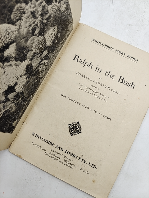 Ralph in the Bush by Charles Barrett (Softcover, 1921) Vintage Children's Book by Charles Barrett