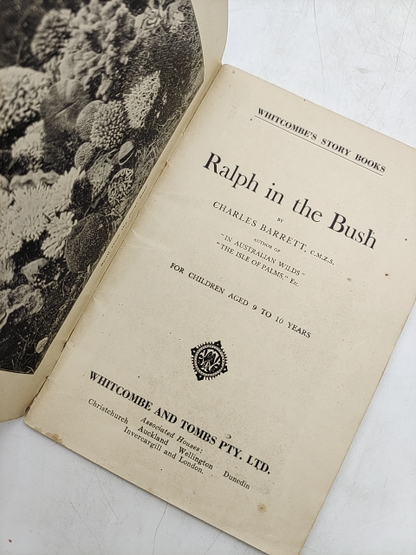 Ralph in the Bush by Charles Barrett (Softcover, 1921) Vintage Children's Book by Charles Barrett